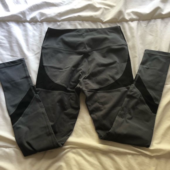 NastyFit Black/Grey Contour Leggings Small - Picture 2 of 3